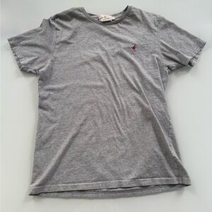 Brook­sfield Slim Fit Tee – Gray – Size L